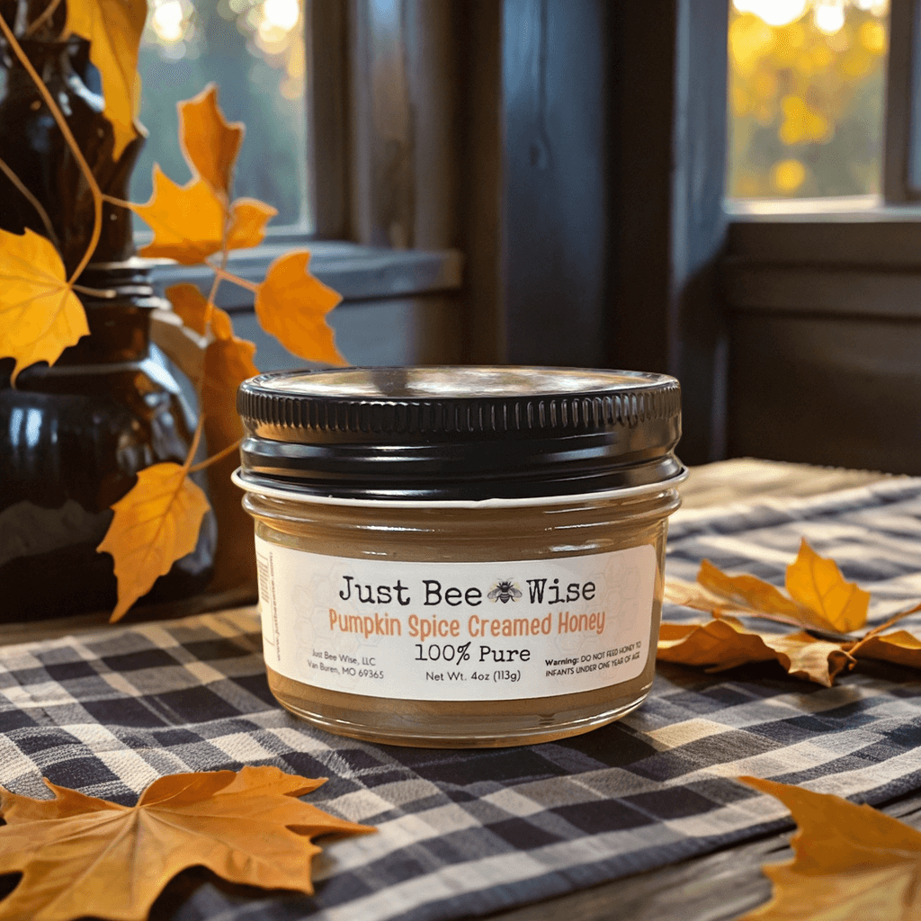 Pumpkin Spice Creamed Honey