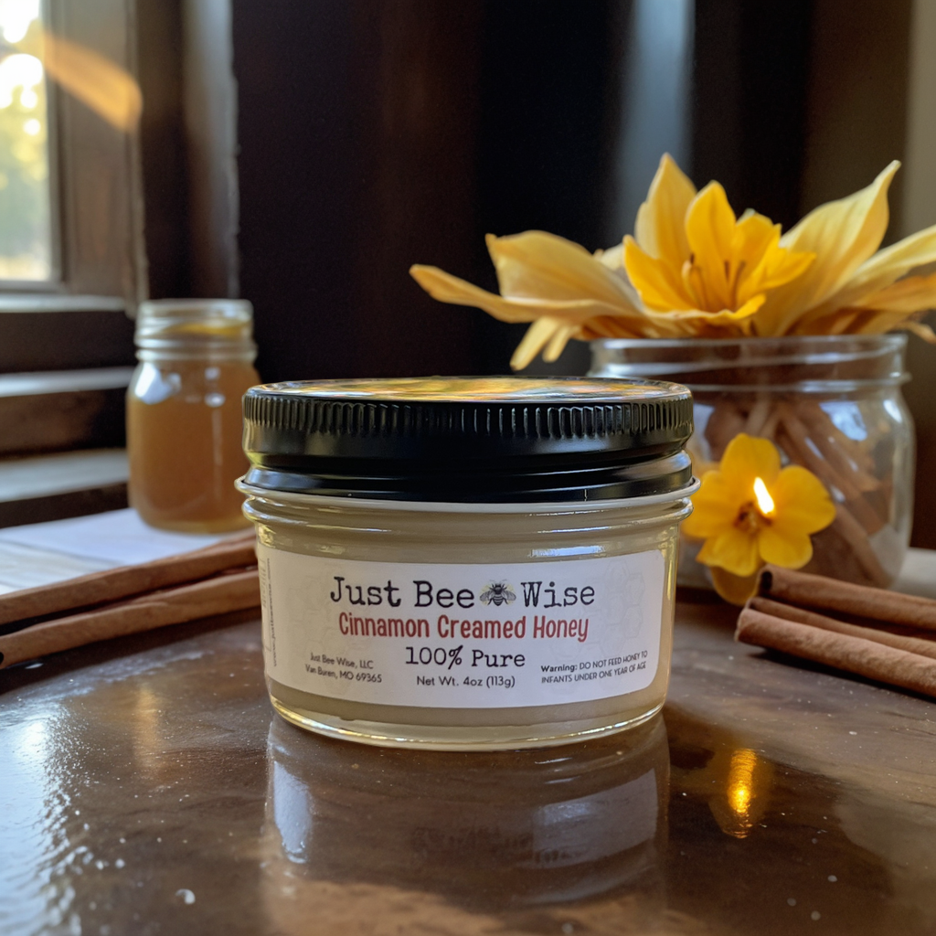Cinnamon Creamed Honey