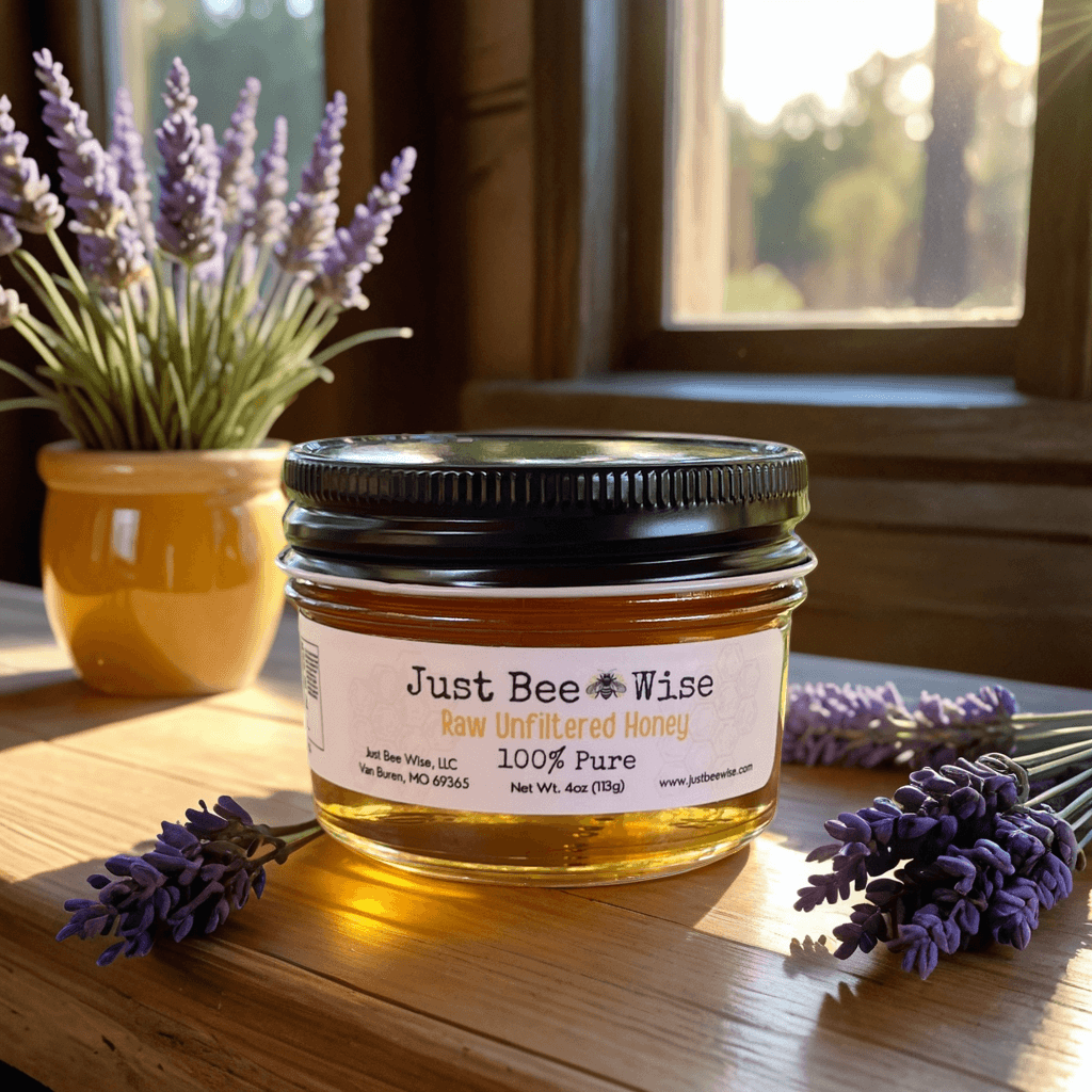 Raw Honey 4oz - Front